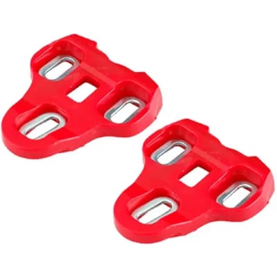 Paar 9° mobiele pedaalplaten met schroeven en bouten Roto Look Keo