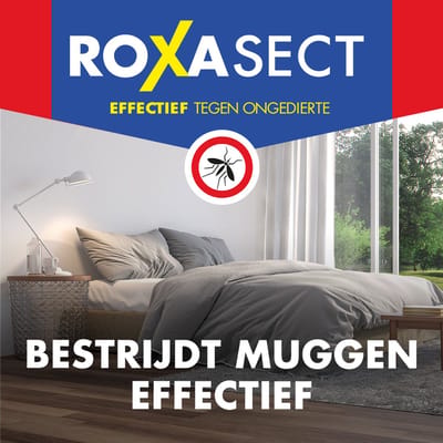 Roxasect Anti-Mug Muggenstekker Bundel - Anti-Mug Muggenstekker + 2 Navulverpakkingen - Voordeelverpakking - 1080 uur mugvrij