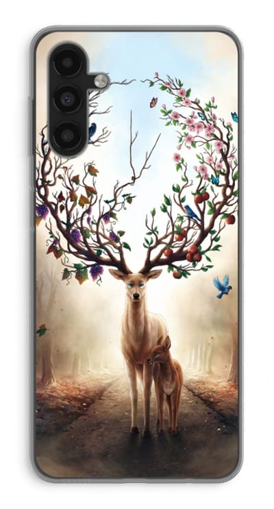 Case Company® - Hoesje geschikt voor Samsung Galaxy A04s hoesje - Seasons Change - Soft Cover Telefoonhoesje - Bescherming aan alle Kanten en Schermrand