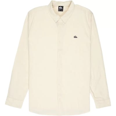Quiksilver Mw Premium Stretch Overhemd Met Lange Mouwen Beige 2XL Man
