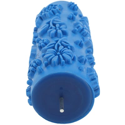 Patroon Verfroller 5 Inch Rubber Herbruikbaar Veelzijdig Decoratief Kunst Textuurroller voor Muur Deur