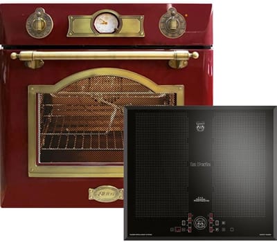 Kaiser - Inbouwoven - EH 6355 RotEm - KCT 61 FI - inductiekookplaat - 60 cm - 1-voudige telescoopgeleider -elektrische inbouwoven - zelfvoorzienend - 60cm - 67L - 8 functies