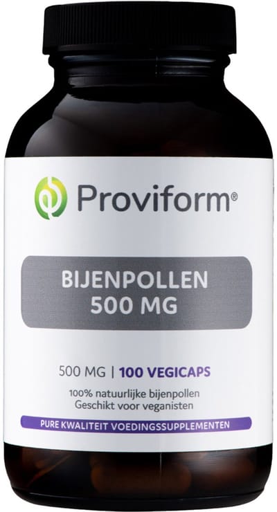 Proviform Bijenpollen 500mg 100 Vegetarische capsules