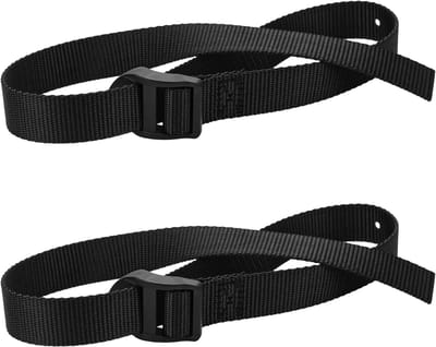 Voetriemen voor roeimachines Compatibel met Concept 2 Rower (modellen: D & E) Voetriem Fitness-voetriemen Vervangingsonderdelen voor Sunny Health Roeitrainer - 2 stuks