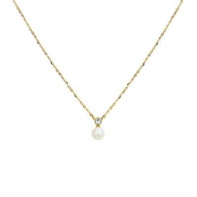 Collier Parel En Zirkonia 41- 43 - 45 Cm