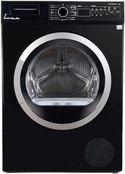 Fram Warmtepompdroger - 8 KG - Wasdroger - 15 Programma's - LED display - Zwart