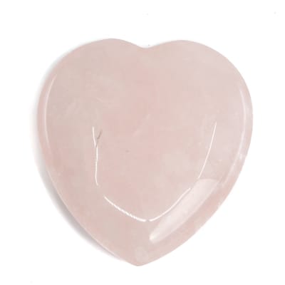 Edelstenen Hart Rozenkwarts Palmsteen – 50 mm