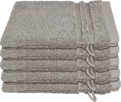 SCHIESSER Washandjes Milano 5 stuks