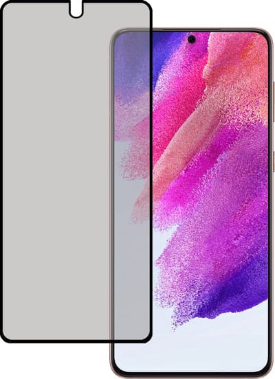 Screenprotector - Geschikt voor Samsung Galaxy S21 FE - Privacy Filter - Gehard Glas - Beschermglas - Tempered Glass - Screen Protector