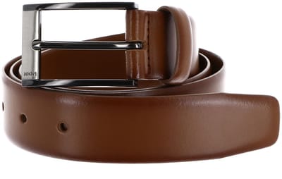 JOOP! Leren riem Classic Coll. Belt 3,5 CM W95 Sandalwood Lichtbruin