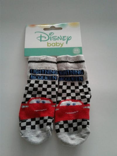 Baby - Sokjes - maat 0/6 Maanden - Cars - Disney