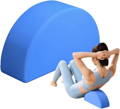 Yogabaksteen - Pilates blokken - Lichaamsoefening - Antislip textuur - 25 x 13 x 8 cm - Blauw