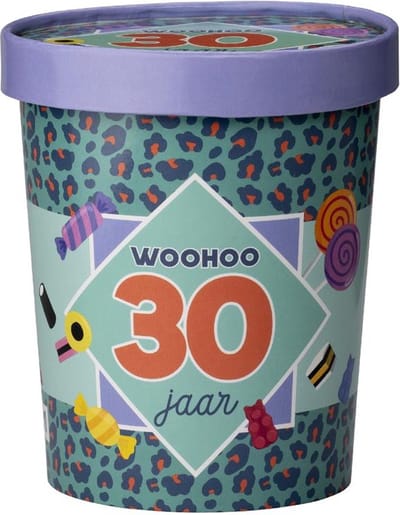 Candy bucket - 30 jaar