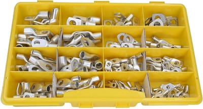 De grote 188-delige assortimentsdoos buiskabelschoen 4-50mm² krimpverbinder I industriële kwaliteit