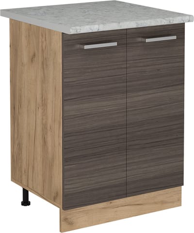 Vicco R-Line Keukenonderkast – 60 cm WB Marmer Edel grijs