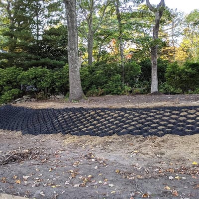 Grond Stabilisatie Rooster - Bodembedekker Helling - Oprit Bestraten - Hoge Stabiliteit - 1x5 Meter