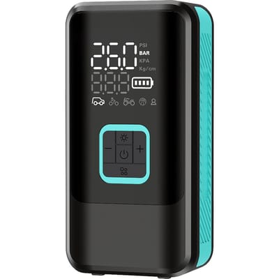 Black Rhino AeroBoost T-3 - Krachtige Autobanden Pomp - Hoge Pompcapaciteit 50L/minuut - Powerbankfunctie - Dual Digitale display - Compressor Voor Auto - Camper - Moto - Vrachtwagen