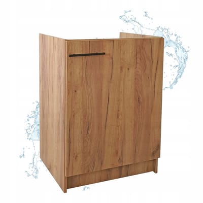 STAMAR - Moderne Keuken Kast Vrijstaand 60 x 50 x 83 onder - Gouden