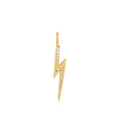 Ania Haie AH NC048-32G Pop Charms Dames Hanger - Fantasie - Sieraad - Zilver - Goudkleurig - 925 Zilver - 6 mm breed - 21 mm lang