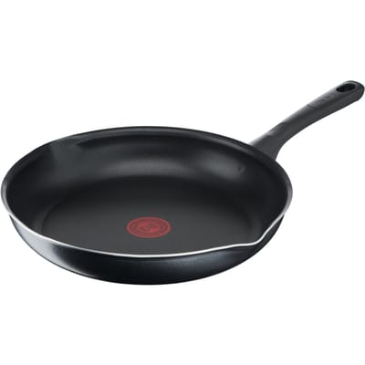 Tefal Day by Day Koekenpan - Ø28cm - Niet geschikt voor Inductie - Anti-aanbaklaag - Schenktuiten - Aluminium - Zwart