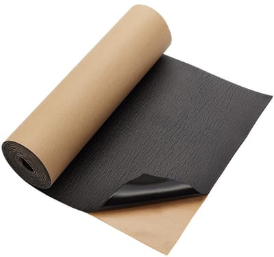 Dailygoods- EVA-schuimrol 0,3 x 2 m - 2 mm dikke schuimplaat - zelfklevend - antislip - sterk hechtend - ideaal voor knutselen