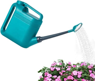 Gieter - Waterkan Planten - Planten Water Geven - Dubbele Handgrepen - 8 Liter - Grijs