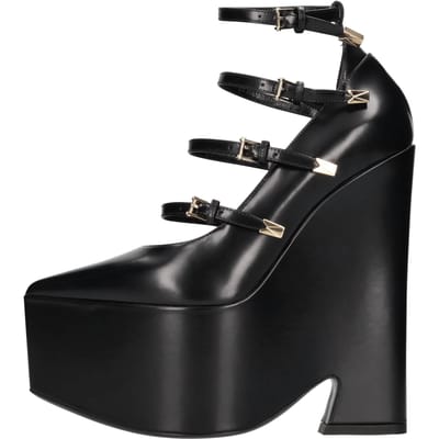 Versace Schoenen met zwarte hak