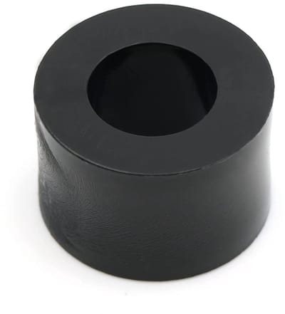 Dailygoods - Afstandshulzen Sluitringen - Ideaal voor Afstanden Tussen Componenten - Zwart - M8 - 10 Stuks - HD-Polyethyleen