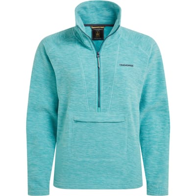 Craghoppers Dames/Dames Esk II Half Zip Fleece Top (Aqua geglazuurd)