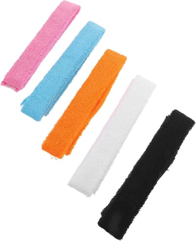 Badminton Overgrip Tape - Handdoek Grip Racket - Sporten Verbeteren - Sneldrogende Vochtabsorptie - 70x3x0.5CM - Diverse kleuren
