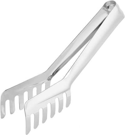 Spaghetti Tongs van RVS - Perfecte Pasta Clips en Keukenhulpmiddelen voor Eenvoudig Serveren en Koken
