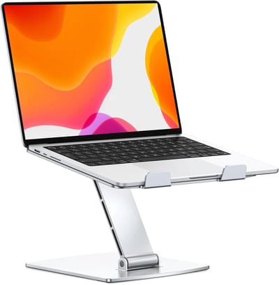 Verstelbare laptopstandaard met snelle koeling en ergonomisch design, geschikt voor MacBook Air, Pro en Lenovo (10-16 inch)