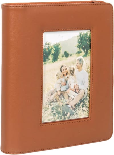 Fotoalbum Bruin PU-Leer voor 160 Foto's 10x15 cm - Instapalbum voor Baby, Familie en Vakantiefoto's