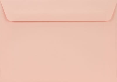 Gladde roze enveloppen C6 - 114 x 162 mm - A6 - 25 stuks - HK zelfklevend met plakstrip - 90 gram - Burano - Netuno