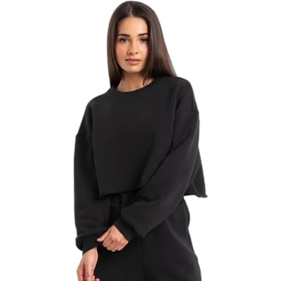 Crop Sweatshirt Dames Gym Glamour