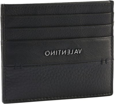 Leren kaarthouder - Creditcard etui - Pasjes organiseren - Compact design - 5 x 5 x 10 cm - Zwart