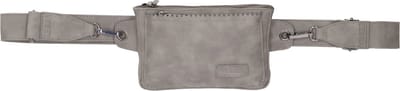 Zebra Trends Lisa Crossbody Tasje - Voor Festival - Fanny Pack met Afneembare Heupband - Middengrijs