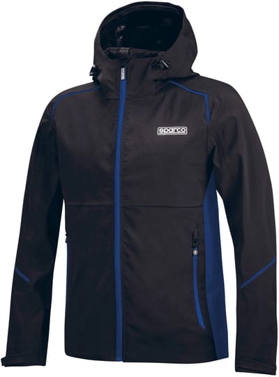 Sparco Shell Jas Waterproof Jas - Zwart — XL