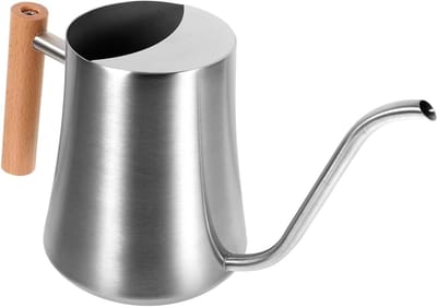 Roestvrijstalen Gieter - Waterplanten Binnen - Planten Verzorgen - Ergonomisch Handvat - 1.5 Liter - Zilver