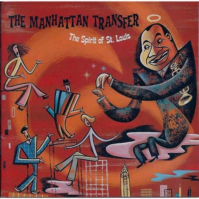 CD MANHATTAN TRANSFER - The Spirit Of St Louis 833942 Atlantic 2000 US Jazz Gebruikt brown