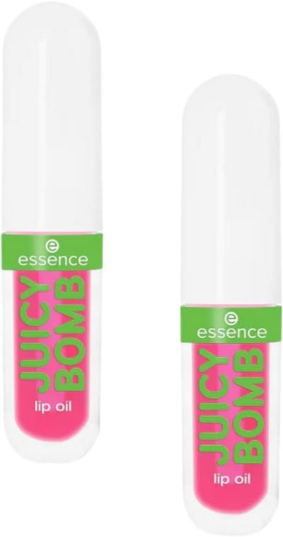 Essence Juicy Glow Juicy Bomb Party lip oil 02 Watermelon Wonders | 2-pack