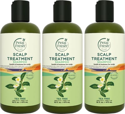 PETAL FRESH - Shampoo Tea Tree - 3 Pak