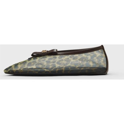 Jenny Ballerina Printed Mesh Bow