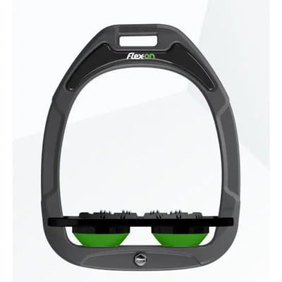 Ultra Grip Platte Hakken Antraciet/Zwart/Groen Flex-On Green Composite