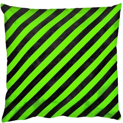 Sierkussens - Kussentjes Woonkamer - 50x50 cm - Strepen - Schuin - Groen