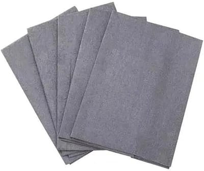 5-delige Pluisvrije Microvezel Schoonmaakdoekjes - Krasbestendig & Streepvrij - Zeer Absorberend voor Ramen, Glas & Oppervlakken - Herbruikbaar