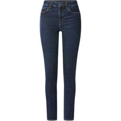 ESMARA Dames push-up-jeans - Skinny fit (Donkerblauw, 34)