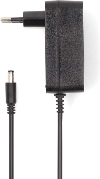 Nedis CCTV Stroomadapter - 2.0 A - 12 V DC - 5,5 x 2,1 mm Male - Male - 1.50 m - Zwart