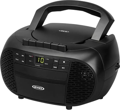 Draagbare CD-recorder met AM/FM-radio en Cassettespeler