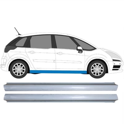 Reparatie dorpel voor Citroen C4 Picasso 2006-2013 / Links + Rechts / Set